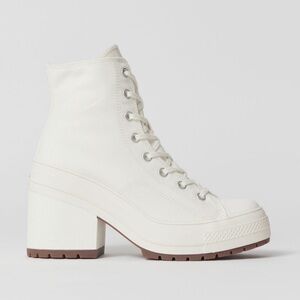 Converse Chuck 70 De Luxe High-Top Platform Heel Sneakers